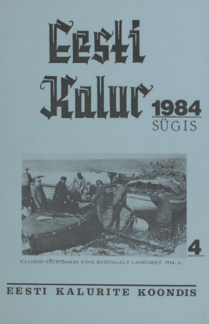 Eesti Kalur ; 4 1984-10