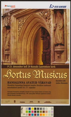 Hortus Musicus : hansalinna avatud väravad