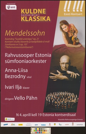 Rahvusooper Estonia sümfooniaorkester, Anna-Liisa Bezrodny, Ivari Ilja, Vello Pähn 