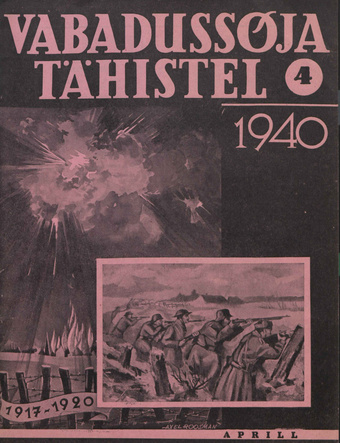 Vabadussõja Tähistel ; 4 (44) 1940-04