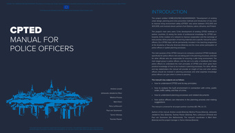 CPTED manual for police officers