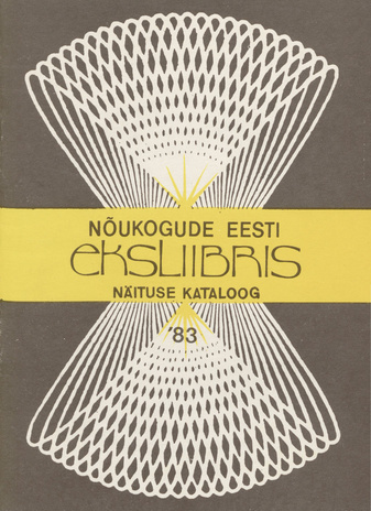 Nõukogude Eesti eksliibris : näituse kataloog '83 