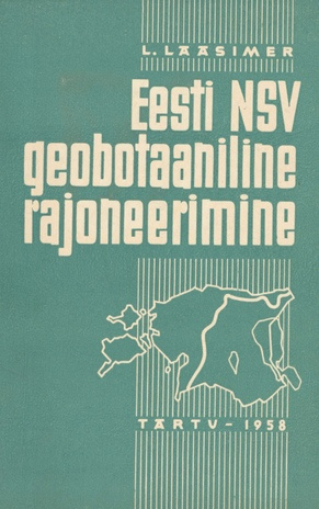 Eesti NSV geobotaaniline rajoneerimine
