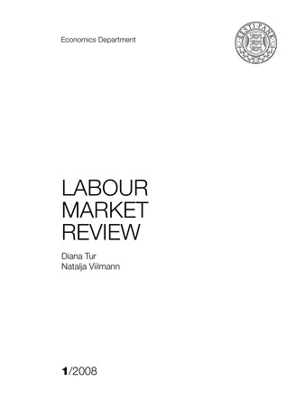 Labour market review ; 1/2008