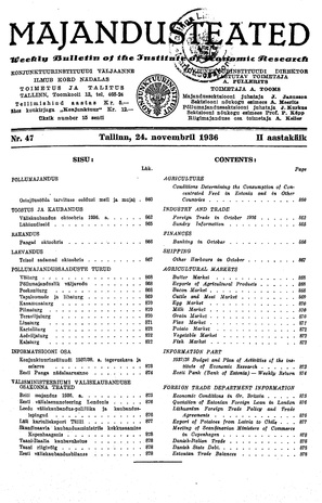 Majandusteated ; 47 1936-11-24