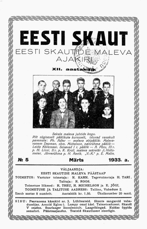 Eesti Skaut ; 5 1933-03