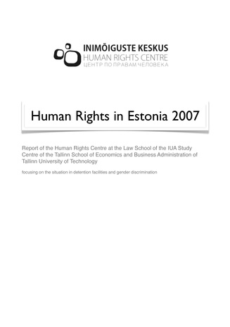 Human rights in Estonia 2007
