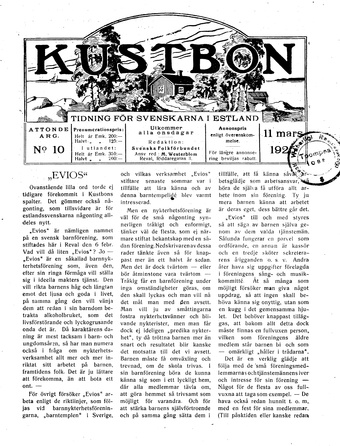 Kustbon ; 10 1925