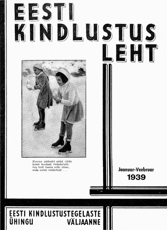 Eesti Kindlustusleht ; 1 1939-01/02