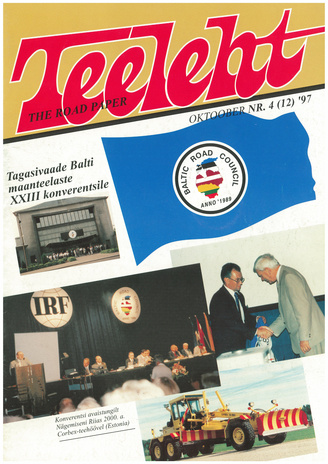 Teeleht : Maanteeameti tehnokeskuse väljaanne ; 4 (12) 1997-10