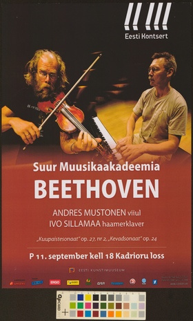 Beethoven : Andres Mustonen, Ivo Sillamaa 