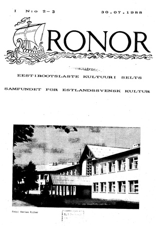 Ronor ; 2-3 1988-07-30