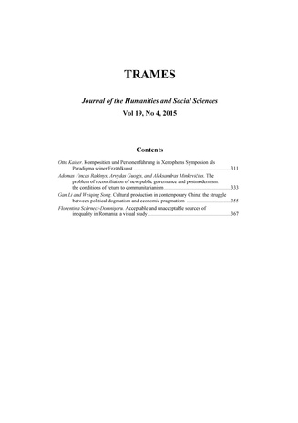 Trames ; 4 Vol 19 (69/64) 2015