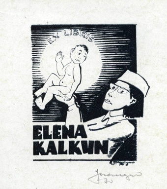 Ex libris Elena Kalkun 