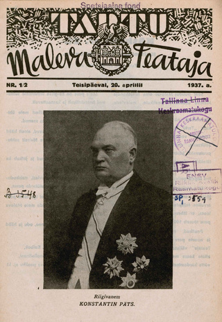 Tartu Maleva Teataja ; 1/2 1937-04-20