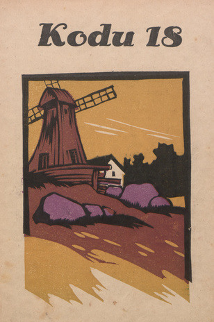 Kodu : perekondlik kirjanduse, teaduse ja kunsti ajakiri ; 18 1934-09-21