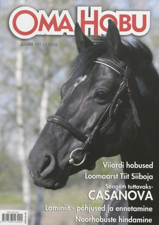 Oma Hobu : ajakiri hobusehuvilisele ; 3 (30) 2008-06