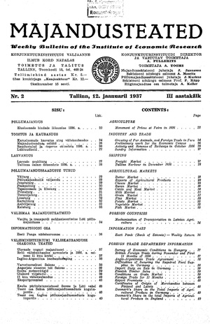 Majandusteated ; 2 1937-01-12