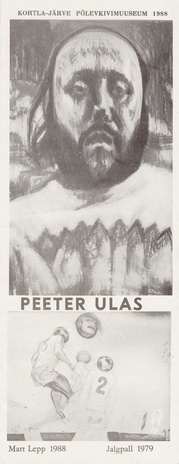 Peeter Ulas : joonistused : näituse kataloog : Kohtla-Järve Põlevkivimuuseum, 1988
