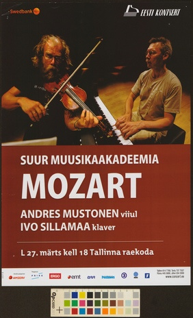 Mozart : Andres Mustonen, Ivo Sillamaa 