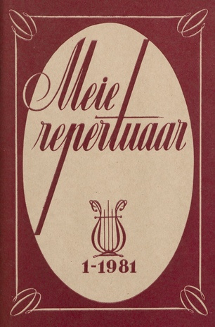 Meie repertuaar : Eesti NSV Rahvaloomingu ja Kultuuritöö Teadusliku Metoodikakeskuse väljaanne ; 1 1981-01
