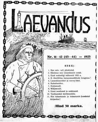 Laevandus ; 11-12 (43-44) 1923