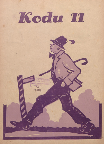 Kodu : perekondlik kirjanduse, teaduse ja kunsti ajakiri ; 11 1929-06