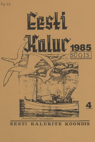Eesti Kalur ; 4 1985-10