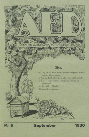 Aed : aianduse ajakiri ; 9 1930-09