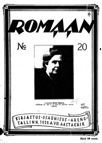 Romaan ; 20 (182) 1929-10