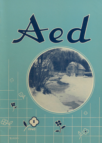 Aed : aianduse ajakiri ; 1 1940-01