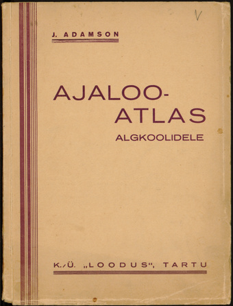 Ajaloo-atlas algkoolidele