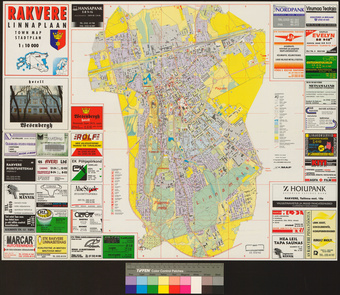 Rakvere : linnaplaan = town map = Stadtplan 