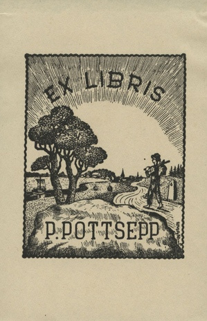 Ex libris P. Pottsepp 