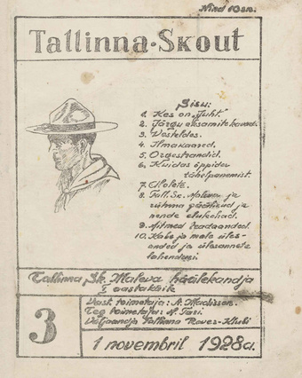 Tallinna-Skout : Tallinna Sk. Maleva häälekandja ; 3 1928-11-01
