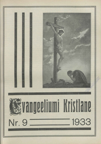 Evangeeliumi Kristlane : Tallinna Immaanueli Evangeeliumi Kristlaste vabausuühingu häälekandja ; 9 1933
