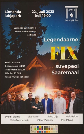 Legendaarne Fix suvepeol Saaremaal