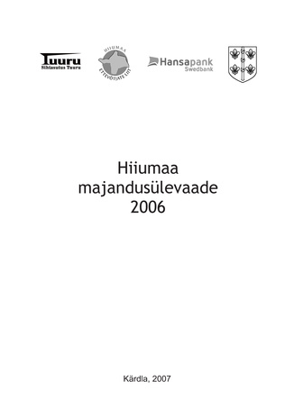 Hiiumaa majandusülevaade 2006