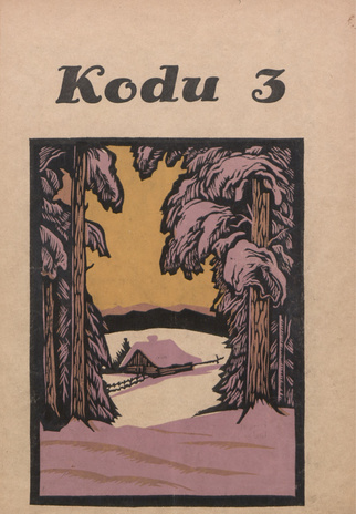 Kodu : perekondlik kirjanduse, teaduse ja kunsti ajakiri ; 3 1936-02-04