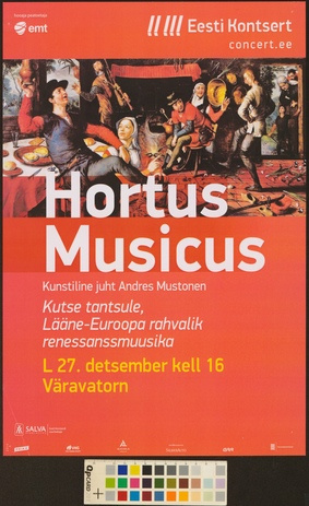 Hortus Musicus : kutse tantsule