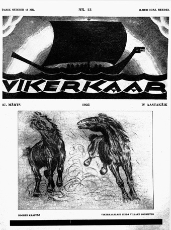 Vikerkaar ; 13 1925-03-27