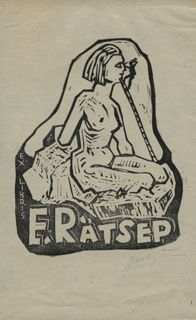 Ex libris E. Rätsep 