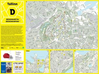 Tallinn D : designkartta = designkartan
