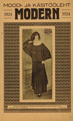 Modern : moodi- ja käsitööleht ; 3 1924-03