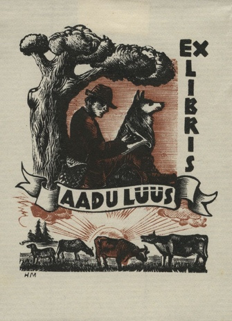 Ex libris Aadu Lüüs 