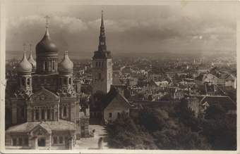 Eesti Tallinn : kreeka õig. katedraal = Estonia Tallinn : the cathedral of Aleksander Nevsky