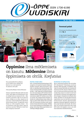 E-õppe Uudiskiri ; 23 Sügis 2011