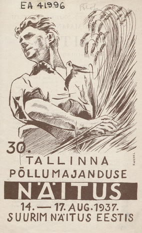 30. Tallinna põllumajanduse näitus : 14. - 17. aug. 1937  