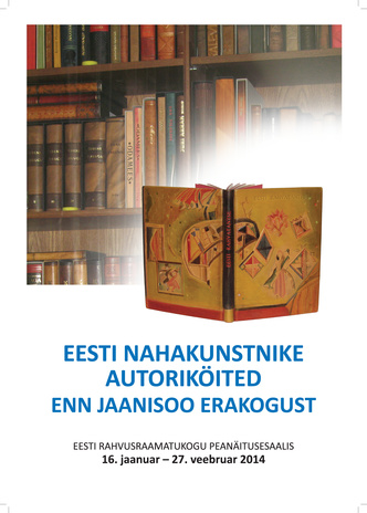 Eesti nahakunstnike autoriköited Enn Jaanisoo erakogust