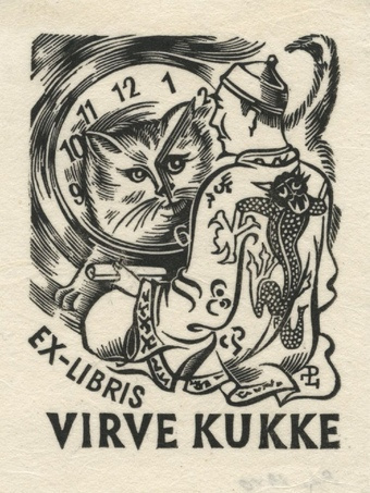 Ex-libris Virve Kukke 